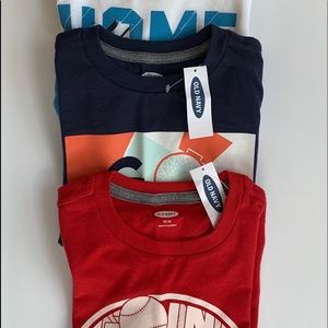 4 old navy 5t t shirts brand new